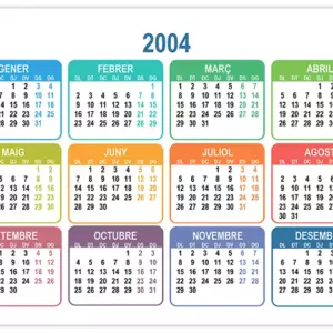 Calendari 2004 calendari-2004