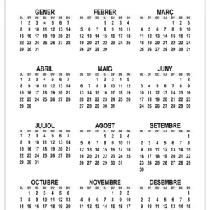 Con qué año coincide el calendario 2024