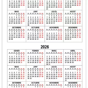 Calendari 2025-2026