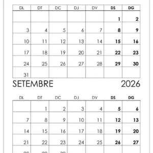 Calendari agost, setembre 2026 calendari-agost-setembre-2026