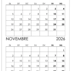 Calendari octubre, novembre 2026 calendari-octubre-novembre-2026