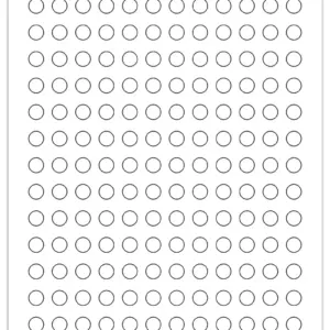 Diàmetre del cercle 1 cm