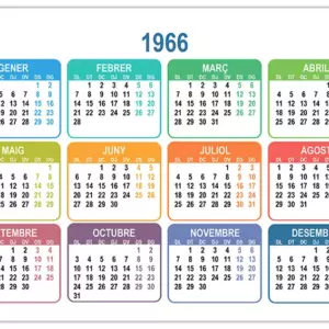 Calendari 1966 calendari-1966