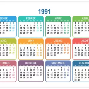 calendari-1991