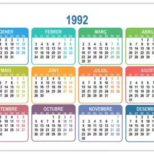 calendari-1992