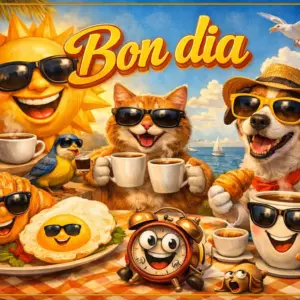 bon dia divertente